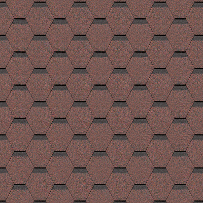 Гибкая черепица Dоcke PIE Standard коллекция СОТА Красный 3,0м2/уп фото Центр Металлокровли