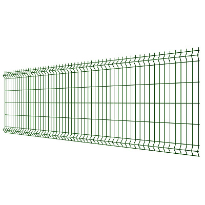 Панель MEDIUM 1,03х2,50м RAL6005 Зеленый Мох сварная 3Д сетка гиттер