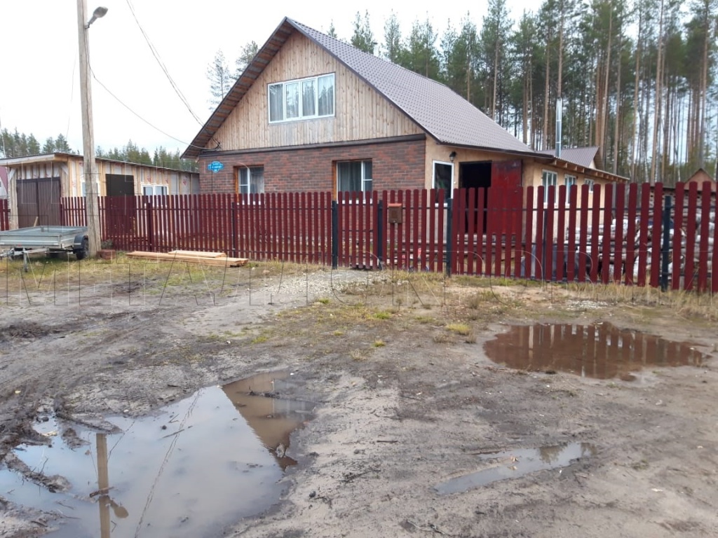 Забор из евроштакетника в Сыктывкаре Забор из евроштакетника в Сыктывкаре